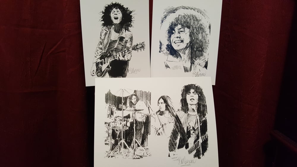 Image of Trio of prints/all personally signed by Bill & FREE SHIPPING!]
