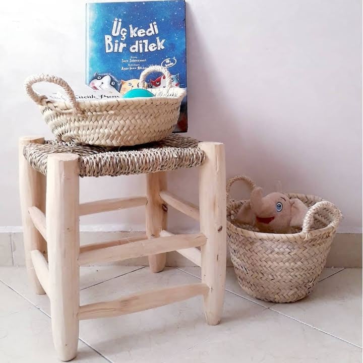 Image of MOROCCAN BELDI STOOL