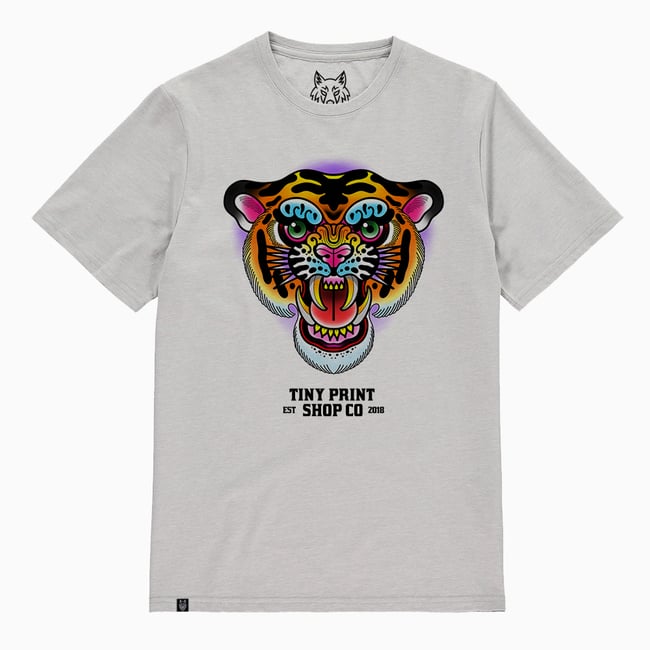 Summer Saber Tooth Tiger T-Shirt