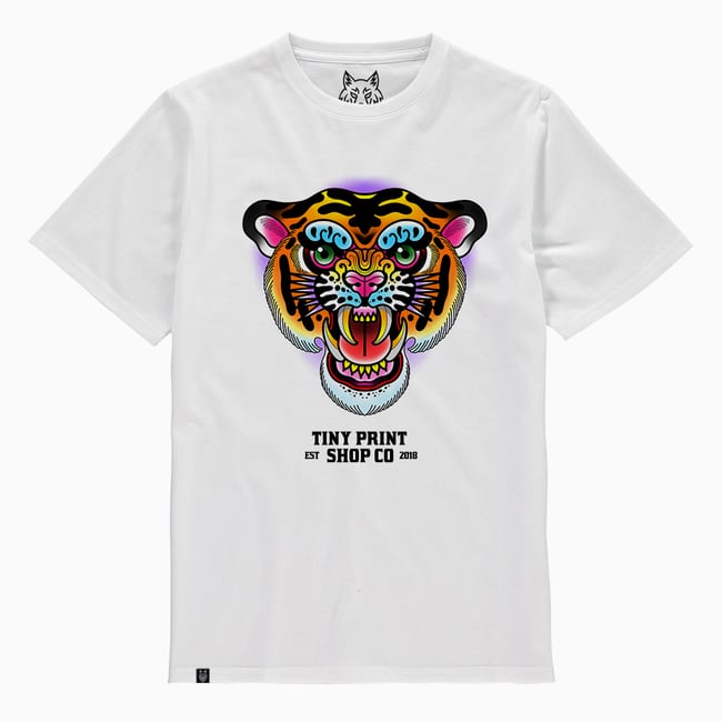 Summer Saber Tooth Tiger T-Shirt