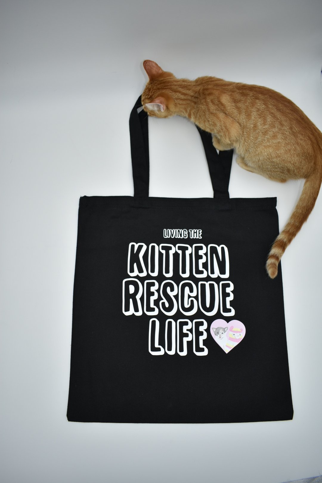 Image of Black KRL Tote Bag