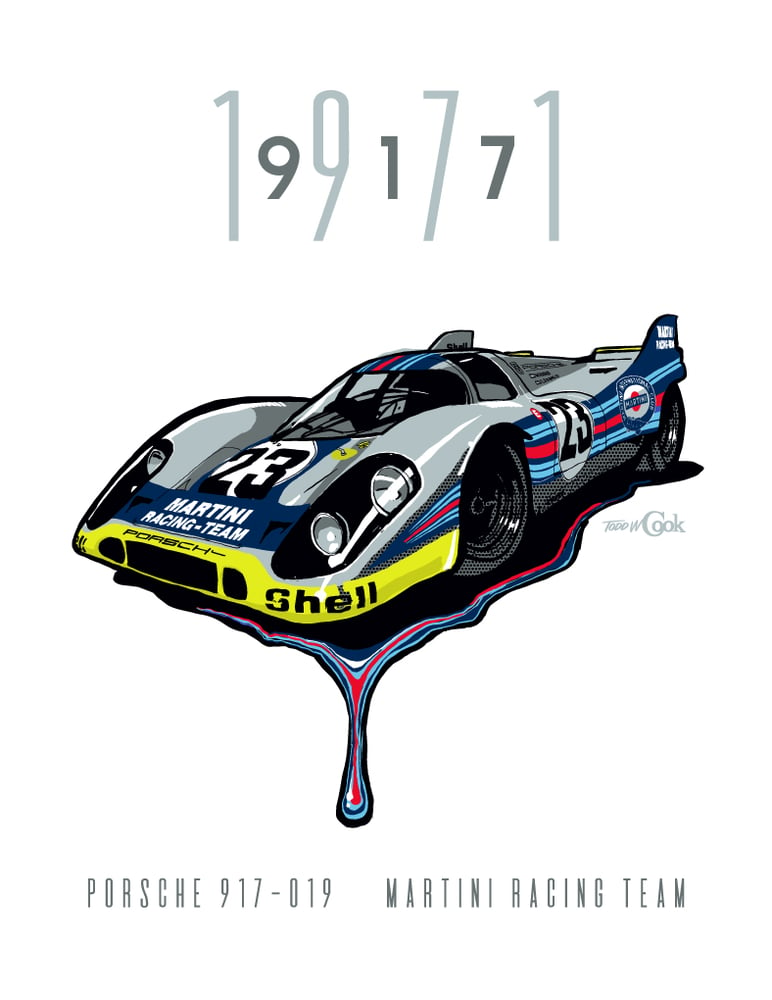 Image of Martini Porsche 917 Print