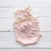 Gwen pink romper or headband /two sizes