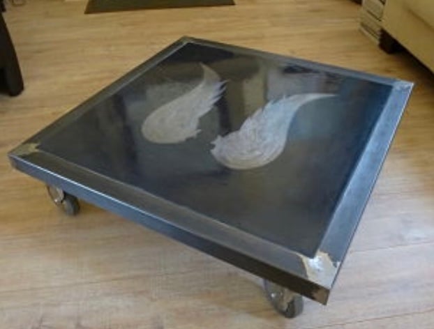 Image of ★ Table basse - Acier ★ Béton