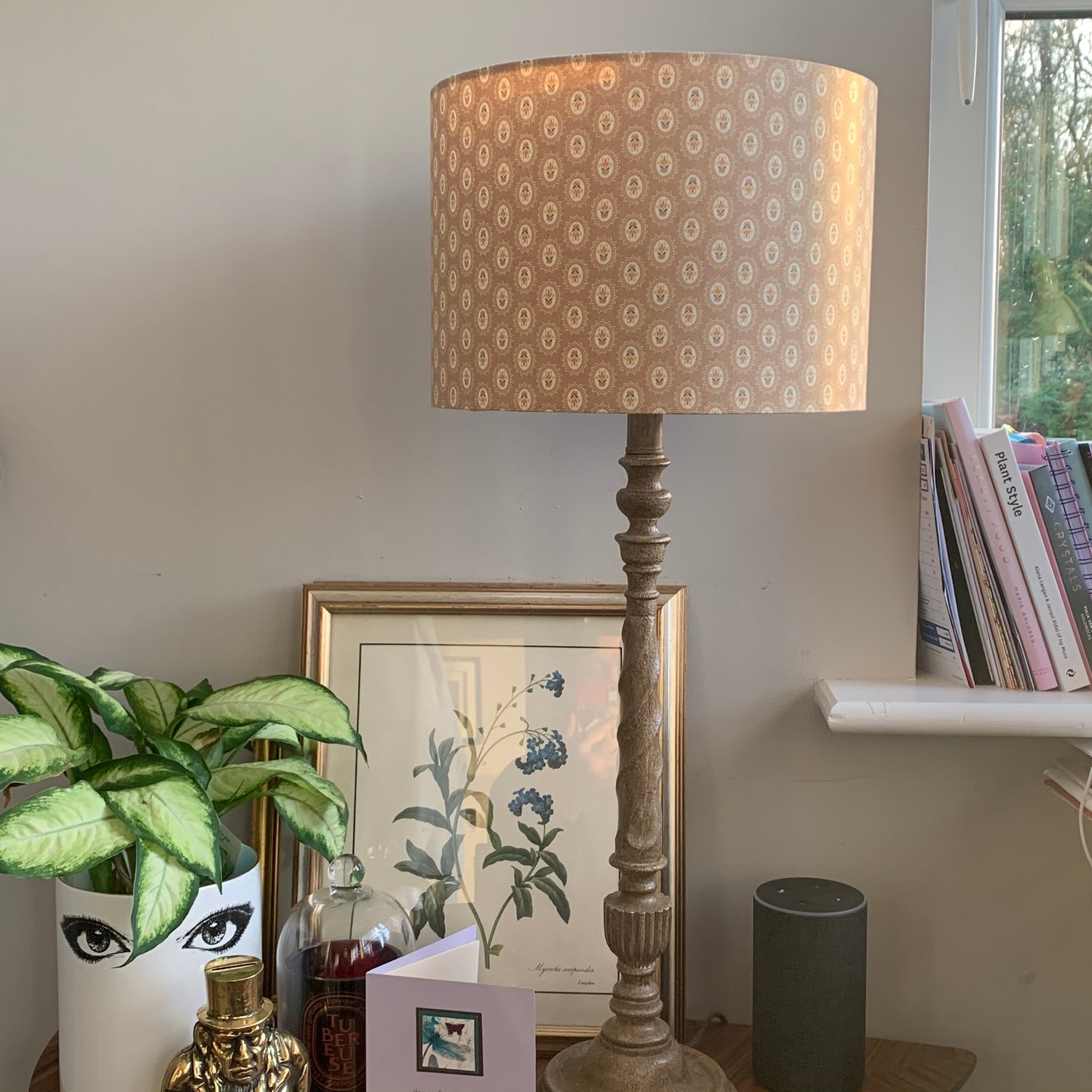 Image of Sonoma Medallion Bisque Shade 30cm