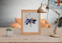 Image 2 of  lily and dragonfly