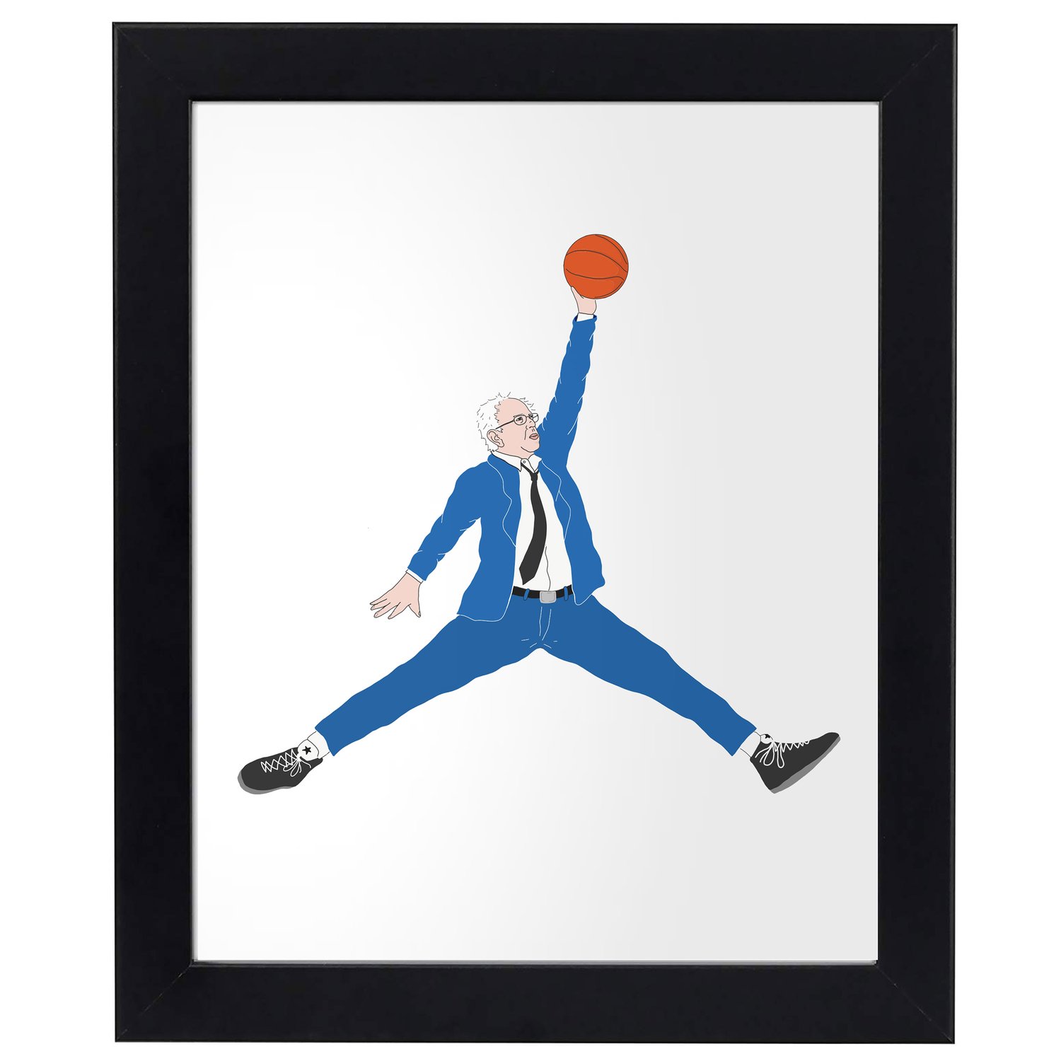 Bernie Jumpman Print