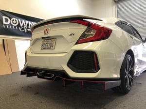 Image of 2017-2021 Honda Civic Si rear diffuser