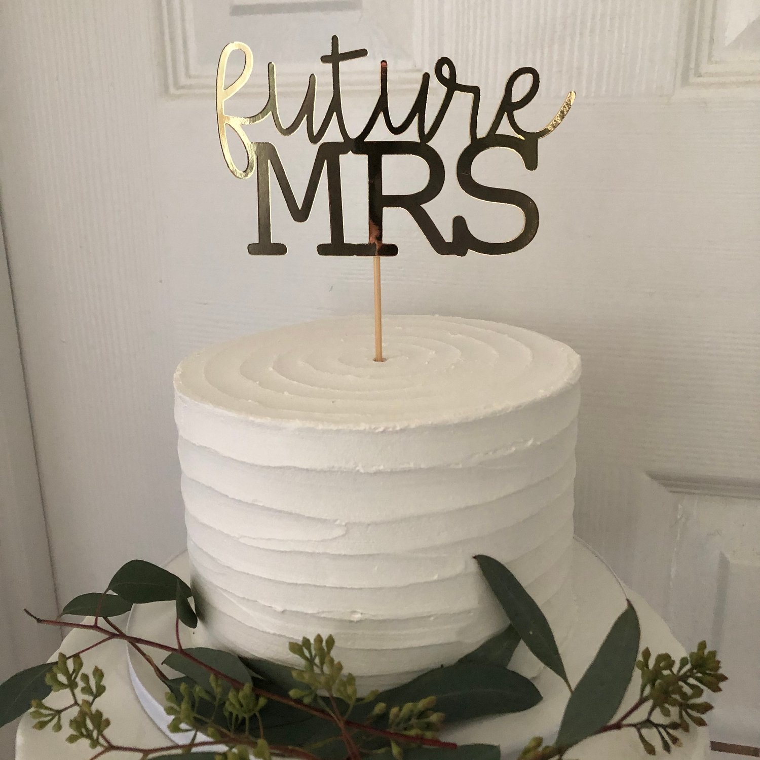 Image of Future Mrs. Cake Topper