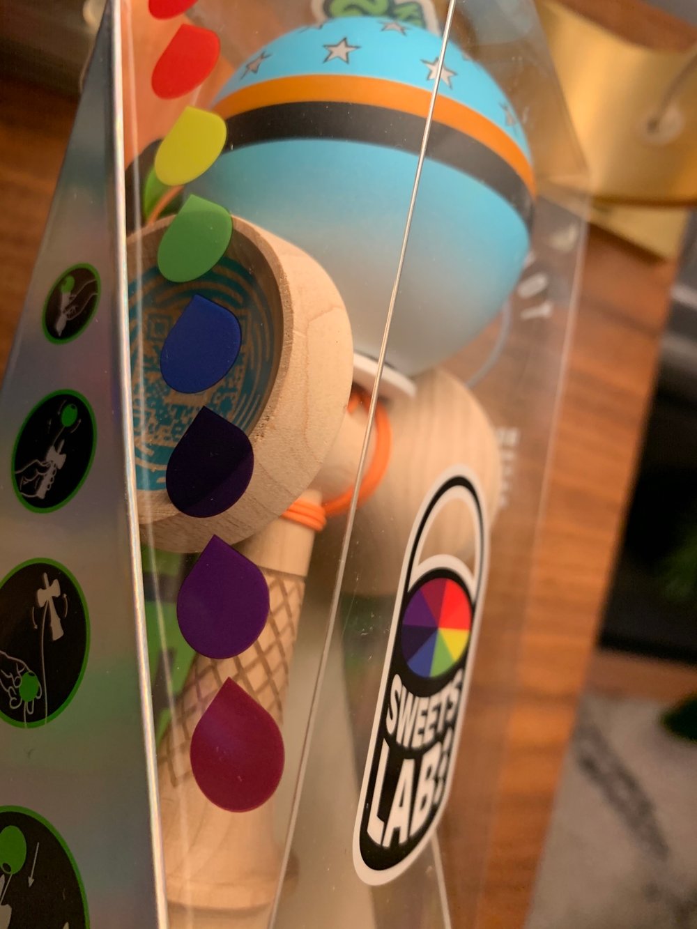 Image of Sweets Kendamas - SWEETS LAB - V23 - ALL STAR - Cushion Clear