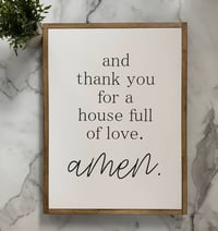 Thank You For A House Full Of Love 