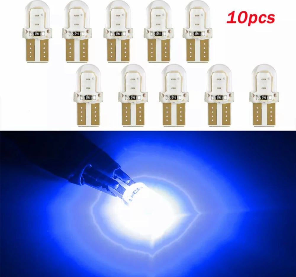 Image of 10 pc blue leds