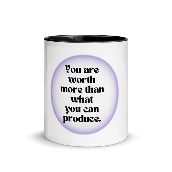 Image of You Are Worth More Mug
