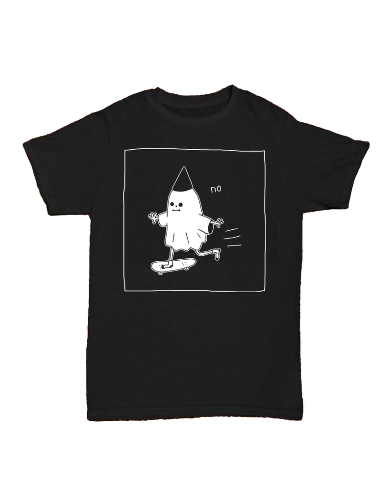 Image of No Skate Here Ghost (Black)