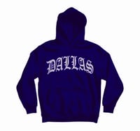 DALLAS NAVY BLING HOODIE