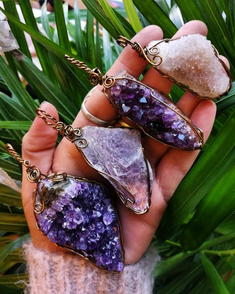 Image of Lepidolite necklace 