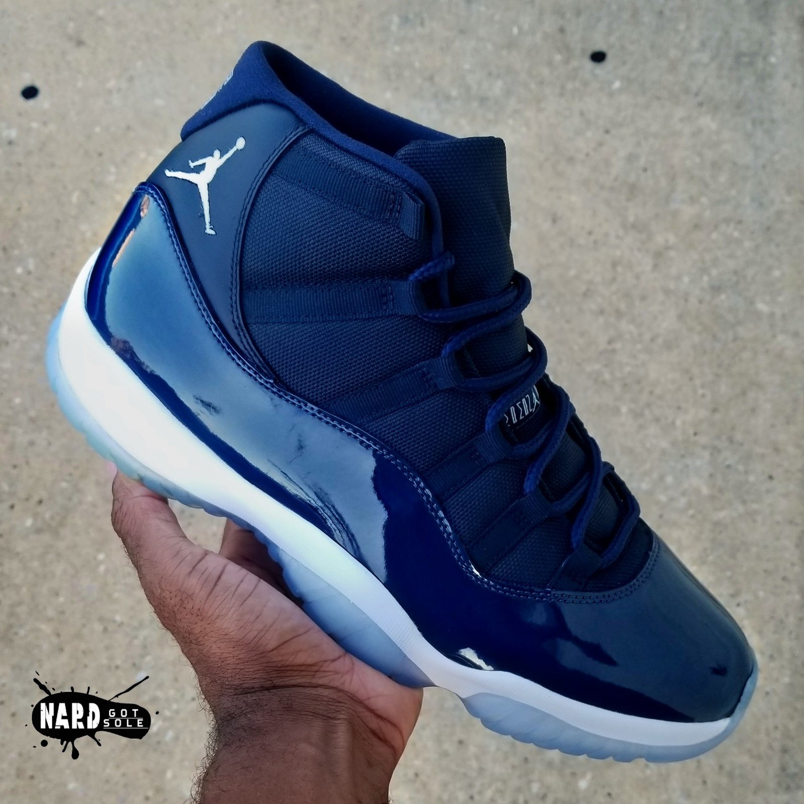 Obsidian 11 s Nard Got Sole Customs