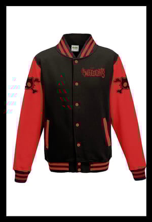 Image of The Independents Kitty CrossbonesLetterman Jacket