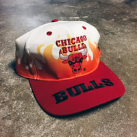 Image 1 of Original 90’s Chicago Bulls Snapback Hat.