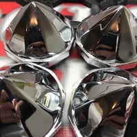 Image 1 of Chrome Bullet knock off spinners,tool