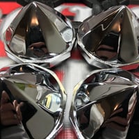 Image 4 of Chrome Bullet knock off spinners,tool