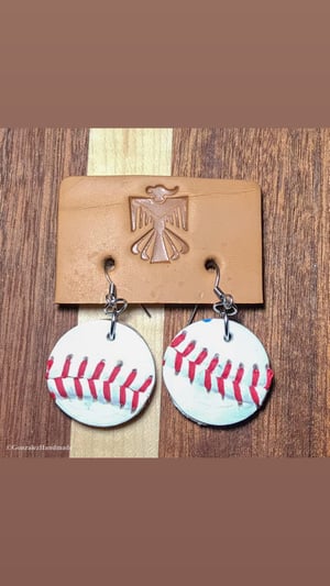 Image of Baseball / Softball Earrings