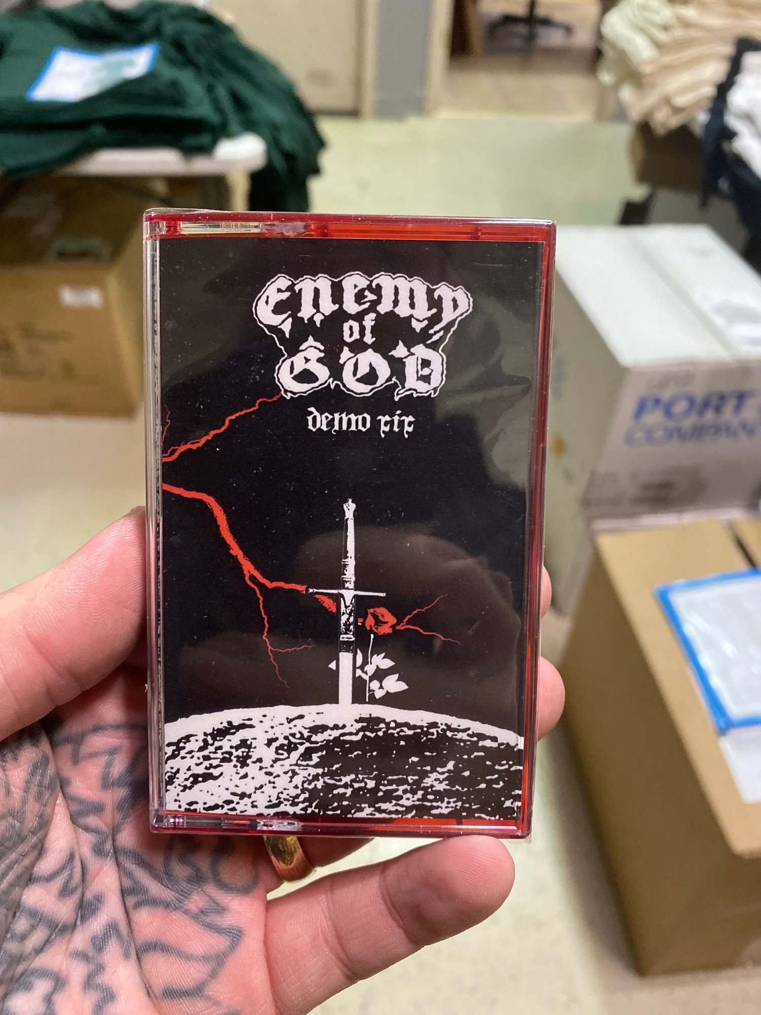 Image of ENEMY OF GOD - DEMO TAPE
