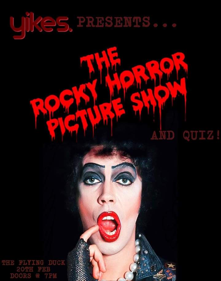 Image of Yikes. Presents: The Rocky Horror Picture Show + Quiz! 