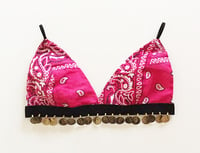 Image 5 of Moroccan//Gypsy Style Coin Bandana Bralet