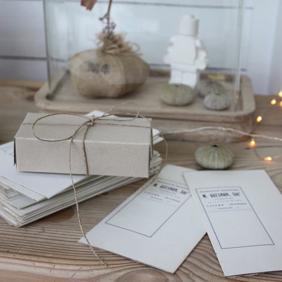 Image of Petites boites de pharmacie en carton kraft.#2