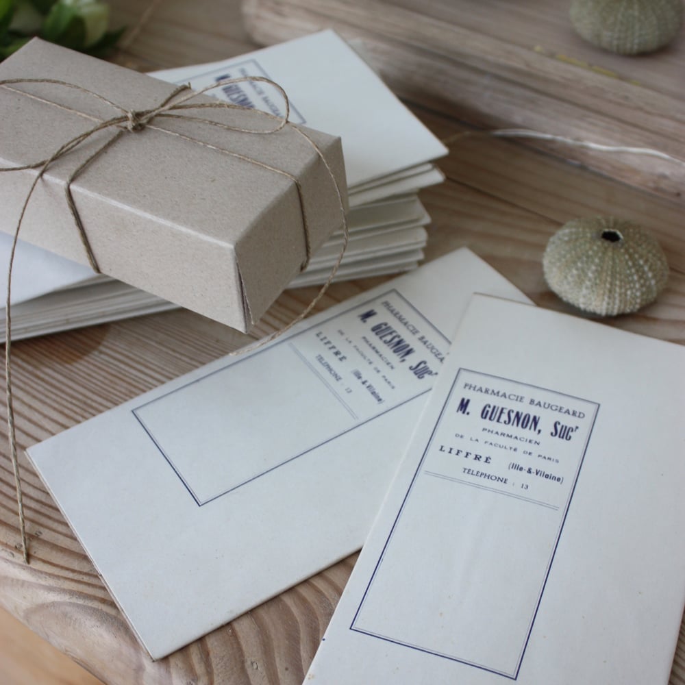 Image of Petites boites de pharmacie en carton kraft.#2