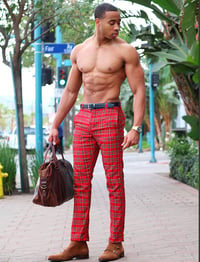 The Oman Plaid pants 