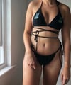 Playboy Patch Black Bikini