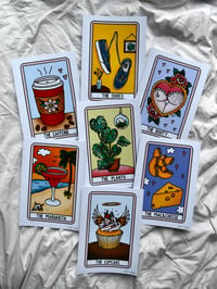 Image 1 of SET OF 4 TAROT PRINTS (A4 SIZED)