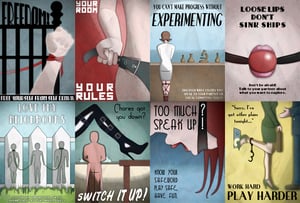 Image of Fetish Posters, Series 1
