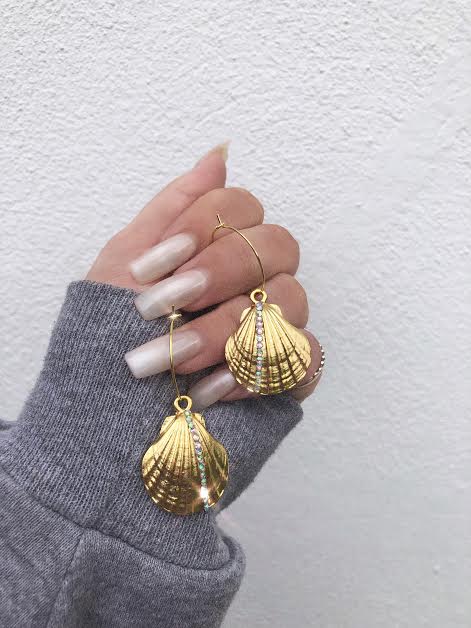 large rhinestone hoops