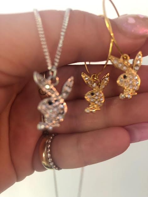 Playboy Charm Hoops Wear It N Share It