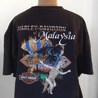 Image 2 of Lighting Vintage Harley Davidson T-Shirt