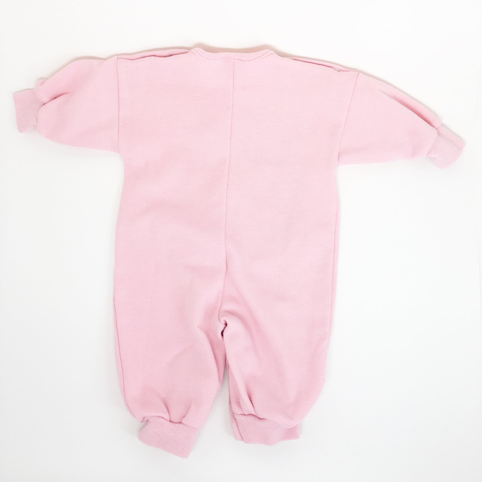 pastel pink overalls