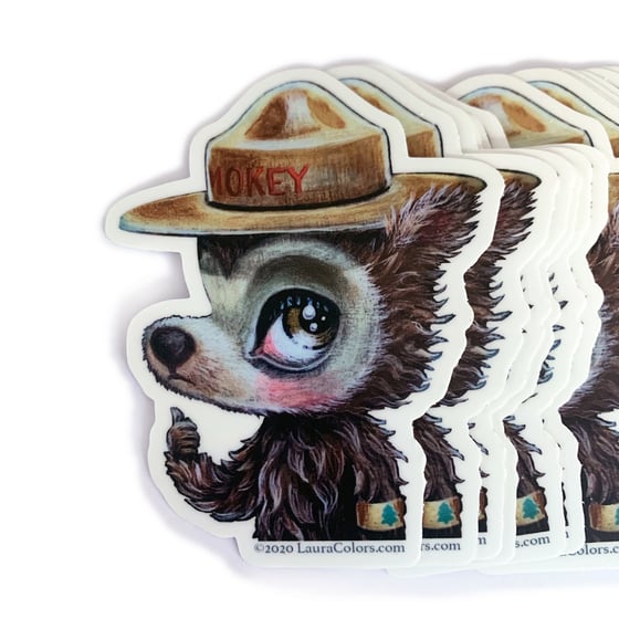 Image of Smokey (Sticker)