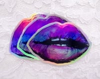 Image 3 of Candy Kiss Holographic Sticker