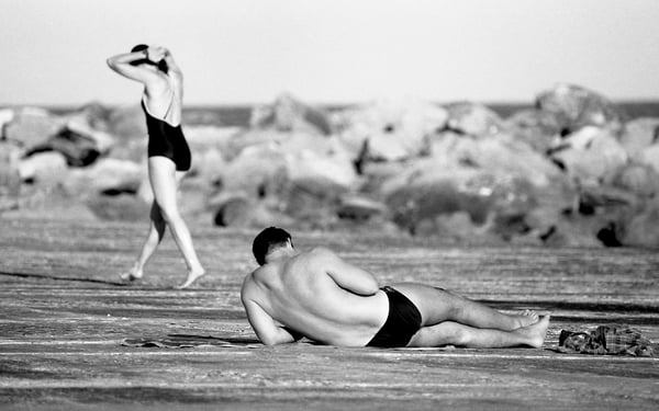 Image of Ian Lever - Clovelly Sunbather