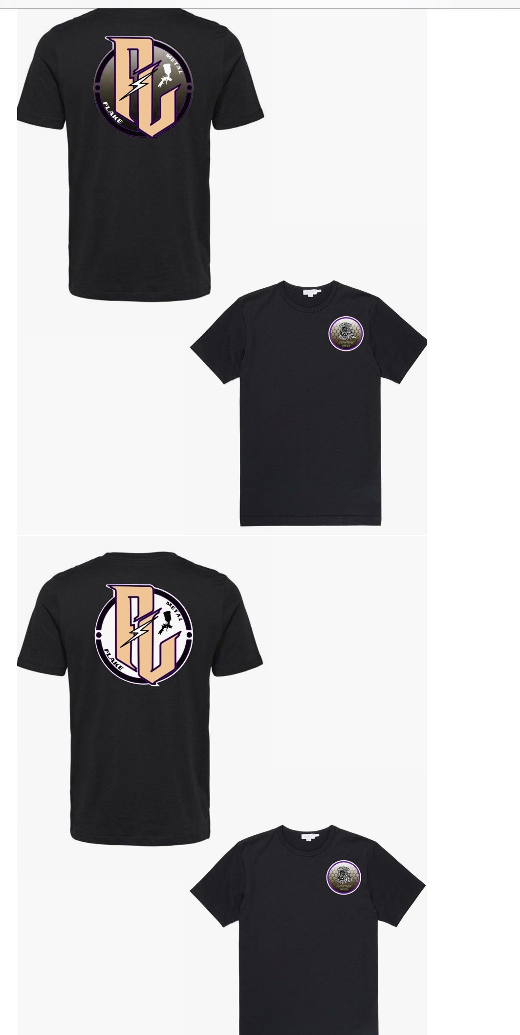 FAST LIFE T-SHIRT | PAINTHUFFER METALFLAKE