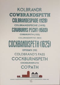Image 1 of Cockburnspath Toponymy