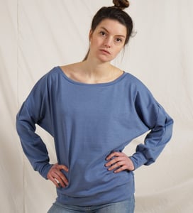Image of Jacquard Pullover blue