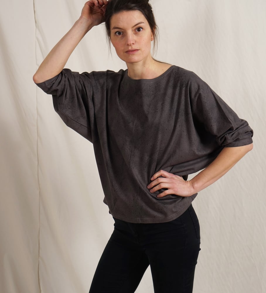 Image of Top anthrazit Sprenkel