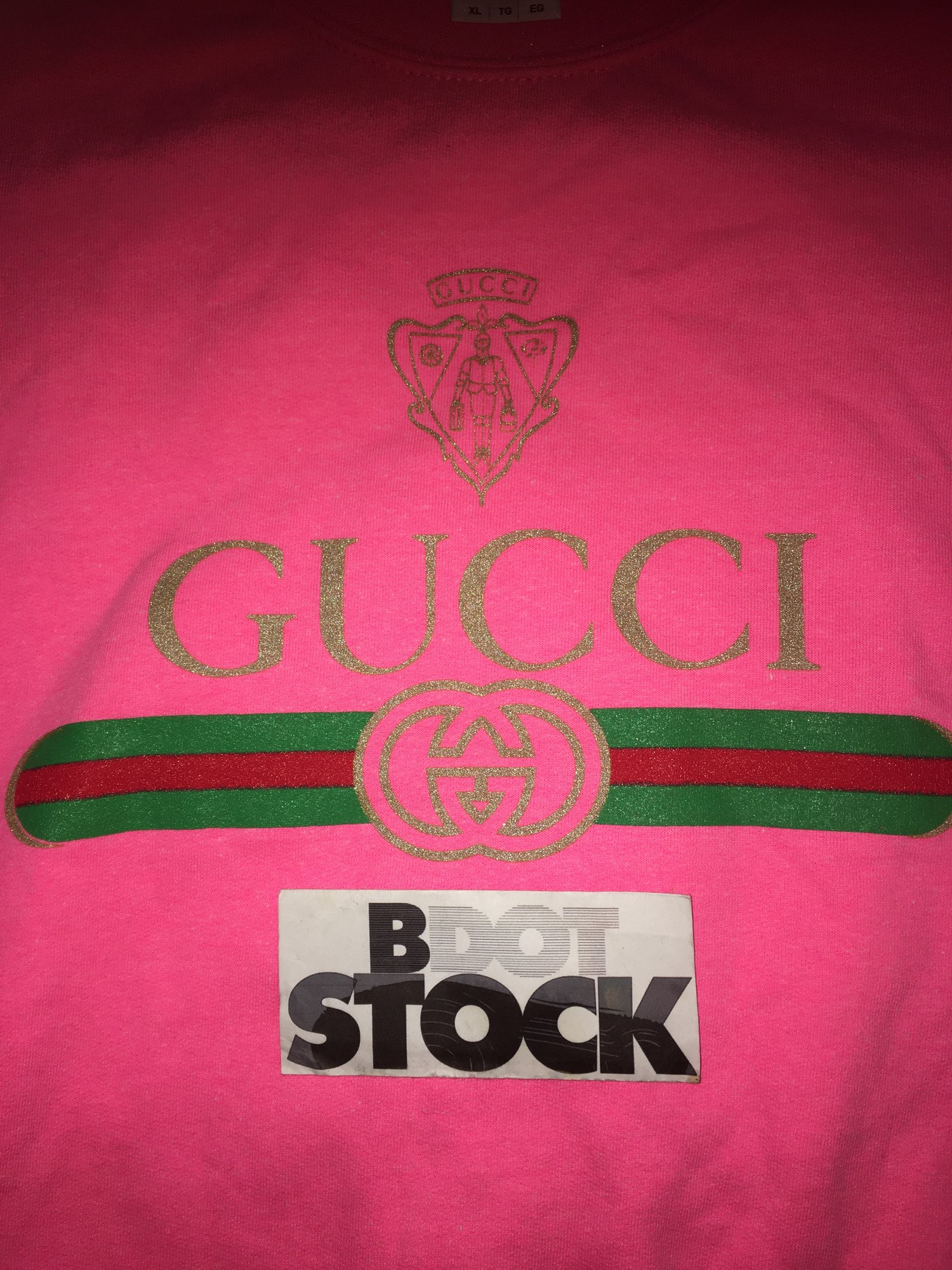 Image of Vintage Double G Pink T-Shirt 