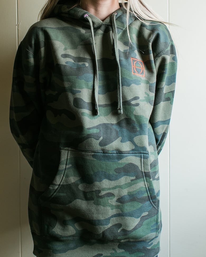 Image of Logo Camo Hoodie