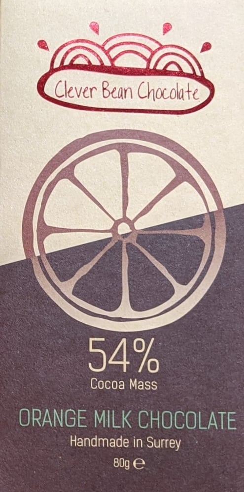 Image of 54% Orange Milk Chocolate