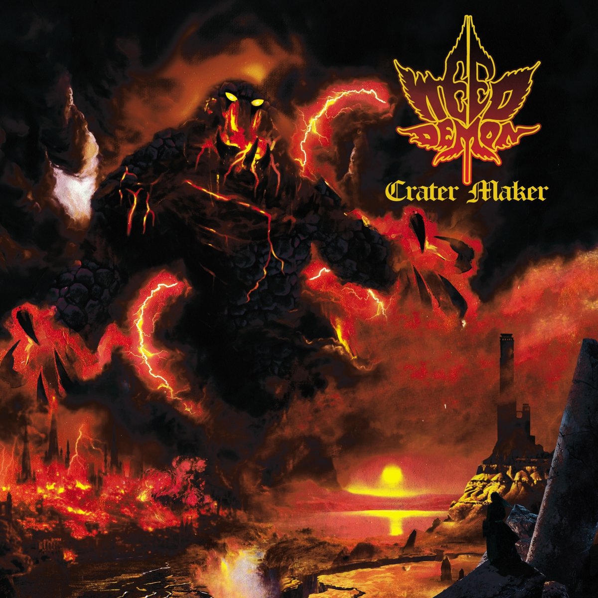 Image of Weed Demon - Crater Maker Gold Vinyl